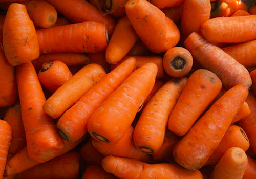 胡萝卜发霉了还能吃吗,胡萝卜中间发黑还能吃吗